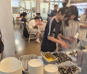 한끼밥상 3회차 '라면&참치마요 주먹밥' 이미지